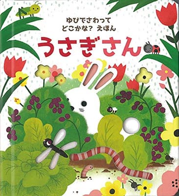 ゆびでさわって どこかな？えほん うさぎさんの表紙